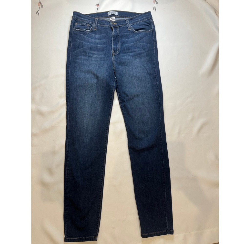 Judy Blue Skinny Jeans Womens 15/32 Dark Wash High Rise‎ Stretch Denim Excellent